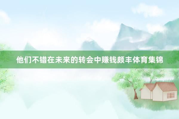 他们不错在未来的转会中赚钱颇丰体育集锦