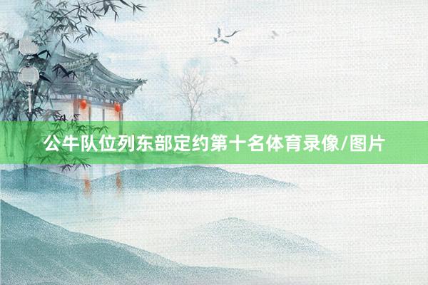 公牛队位列东部定约第十名体育录像/图片