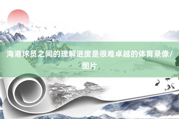 海港球员之间的理解进度是很难卓越的体育录像/图片