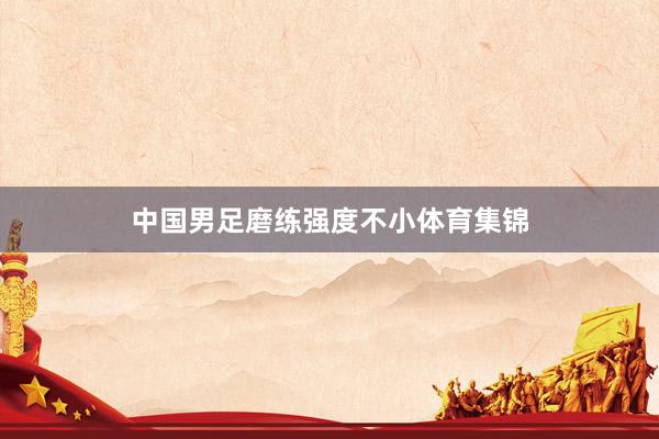 中国男足磨练强度不小体育集锦