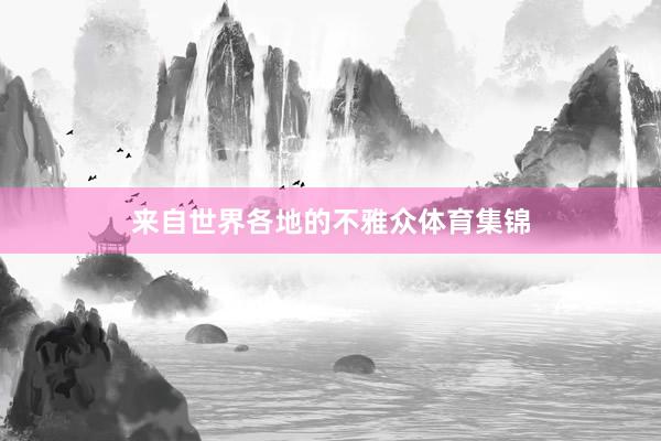 来自世界各地的不雅众体育集锦